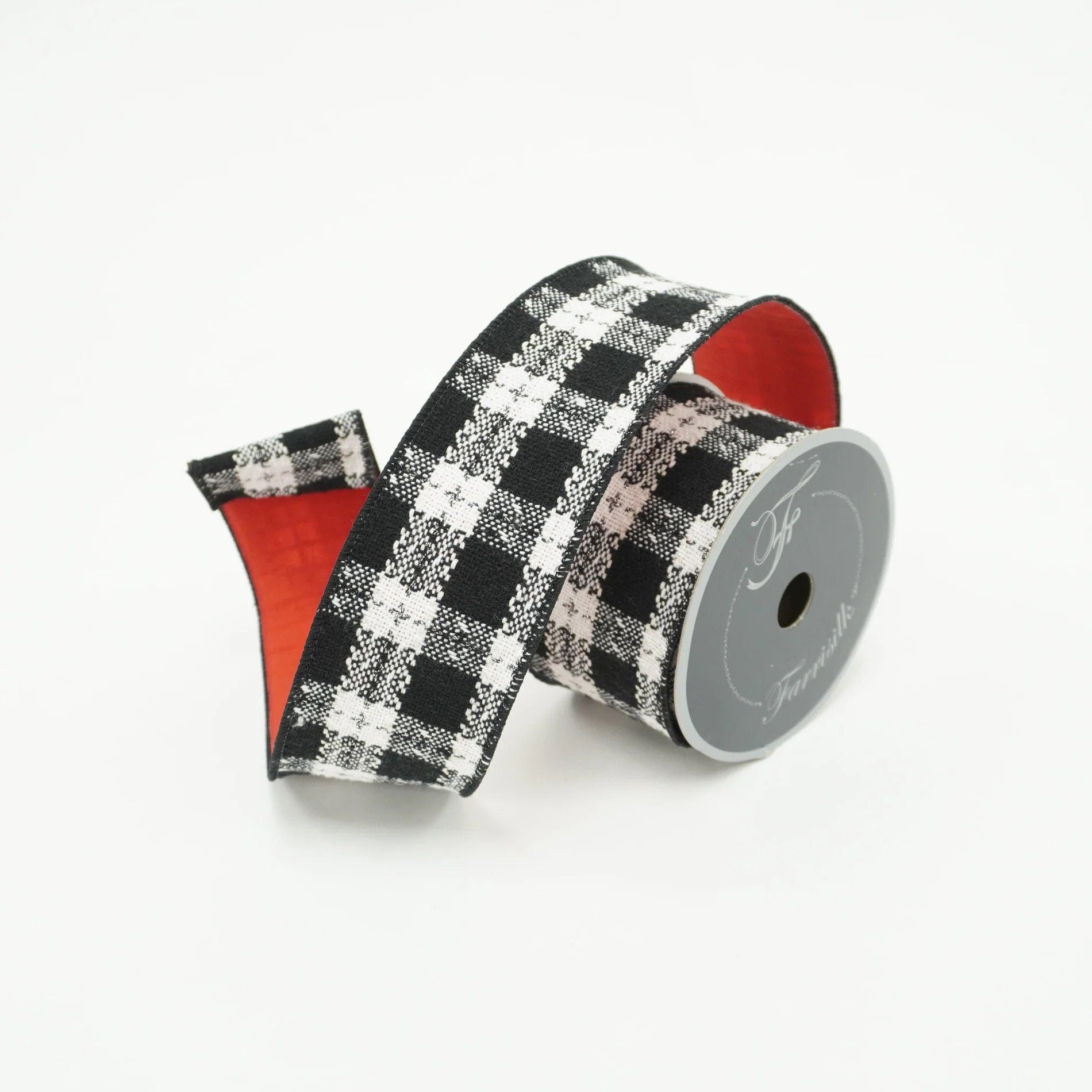 Coordinating Farrisilk Black and White Ribbons