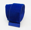 Farrisilk Royal Blue Velvet Luster 4” x 10 Yards Ribbon, Luxury Ribbon, Patriotic Decor, Wired Christmas Ribbon, Designer Luxury Ribbon
