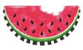 12" Watermelon Embossed Metal Sign with Bite for Summer Wreath | Farmhouse Fruit Sign for Wreaths, Kitchen, Porch & Picnic Party Decor