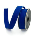 Farrisilk 1" Royal Blue Taffeta Wired Ribbon – 10 Yards | Designer Ribbon for Bows, Wreaths, Gift Wrap & Elegant Craft Projects, Patriotic