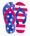 Summer Flip Flop Metal Sign – 12.75"x10" Colorful Beach Flip Flops Sign for Wreaths, Door Decor, Poolside Crafts & Coastal Displays