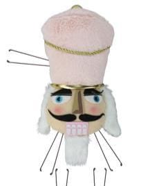 2 Pc 33” Pastel Nutcracker Decor Kit – Elegant Christmas Decorations, Tall Nutcracker Figures for Holiday Displays, Candyland & Winter Wonde