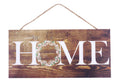 Home Hanging Sign – 12.5” x 6” Rustic Farmhouse Wall Décor – MDF Entryway, Kitchen, or Living Room Accent