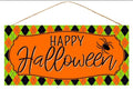 12.5"L x 6"H Happy Halloween Sign