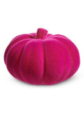 6.5" Pink Flocked Pumpkins | Soft, Sweet, stylish Fall decorations!