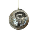 Set of 4 – David Christopher Light Gold Mercury Shiny Ball Ornaments 4" – Vintage-Style Plastic Christmas Decorations