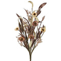 24” Natural Millet Autumn Spray | Fall Floral Stem | Rustic Harvest Pick | Dried Look Grain Spray | Thanksgiving Wreath & Vase Decor