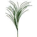 28” Green Micro Beaded & Sequin Grass Spray – Emerald Christmas Stem, Glam Holiday Pick, Glitter Grass Spray, Tree Filler Stem.
