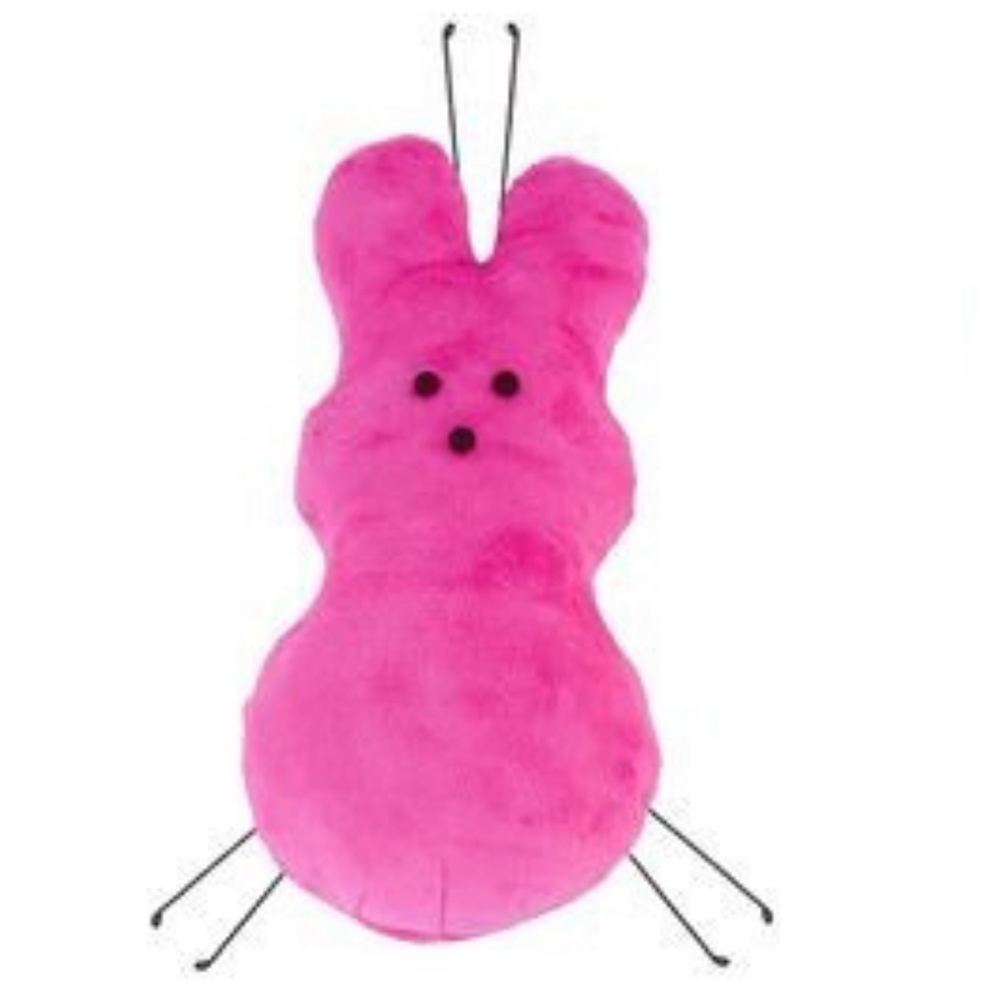 Plush Bunny Décor Kit – 12" Bunny Attachment for Wreaths & Crafts | Choose Pink, Yellow, Turquoise or Lavender | Easter Wreath Supply