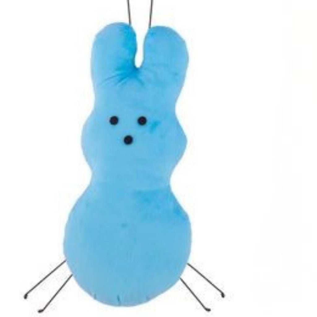 Plush Bunny Décor Kit – 12" Bunny Attachment for Wreaths & Crafts | Choose Pink, Yellow, Turquoise or Lavender | Easter Wreath Supply