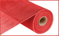 10" x 10yd Deluxe Wide Foil Deco Mesh – Red | Bold Statement Mesh for Wreaths, Holidays & Everyday Crafts