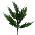 24" Real Touch Southern Cypress Spray | Artificial Cypress Stem | Faux Evergreen Greenery | Christmas Greenery Pick | Winter Floral Supply